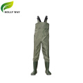 70D waterproof fishing nylon PVC chest waders